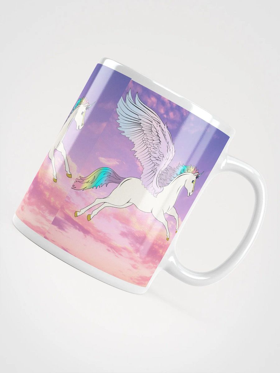 Winged Unicorn Rainbow Mug product image (11)