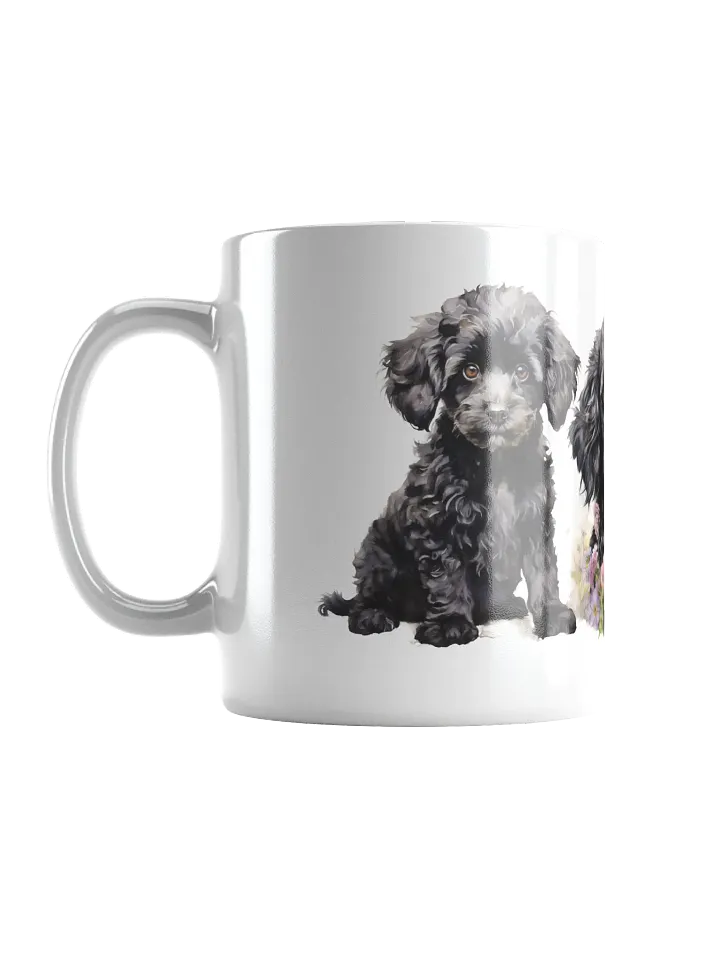 Black Poodle Puppy Paradise Mug product image (2)