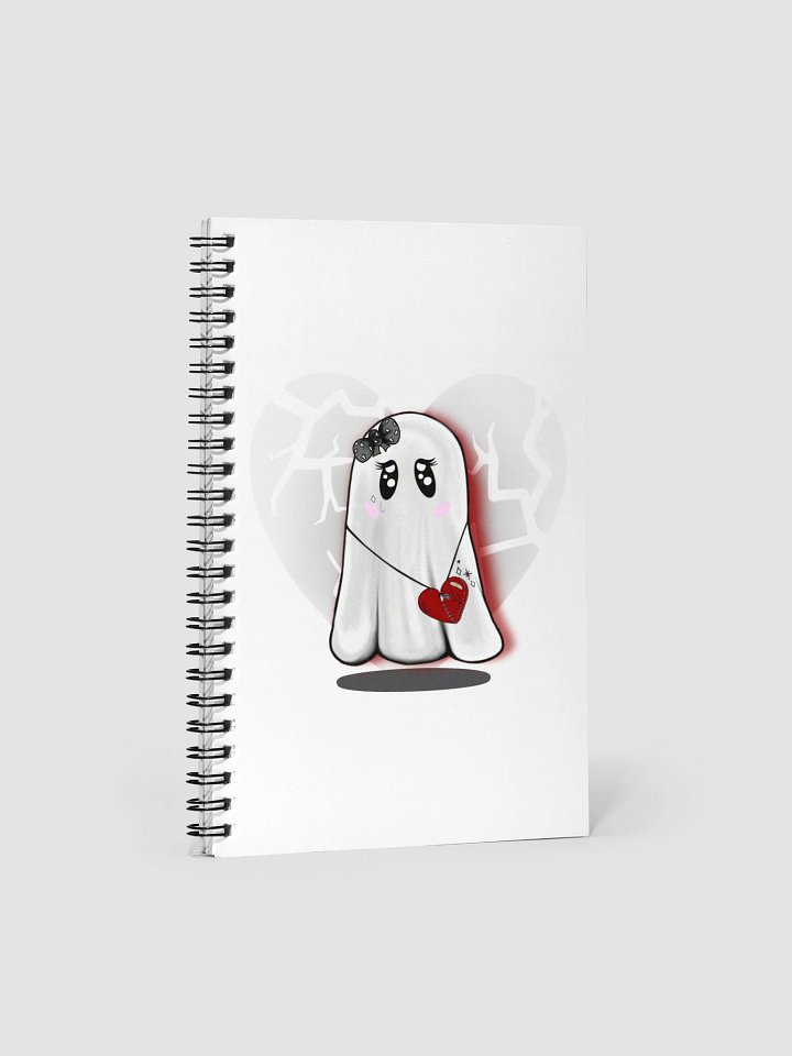 Ghosted Thoughts - Spiral Notebook product image (1)