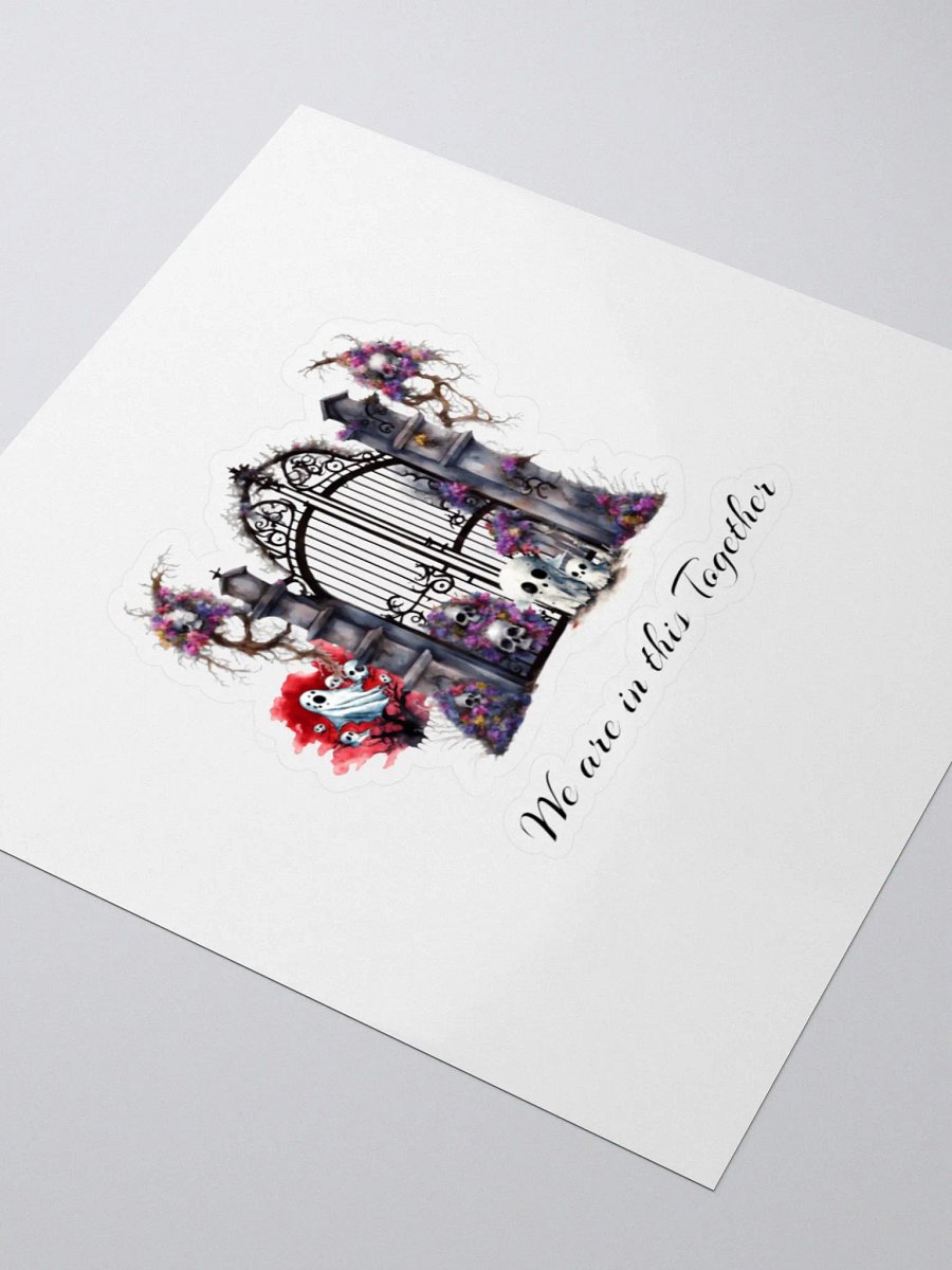 Whimsical Gate of the Dead Kiss Cut Stickers product image (7)