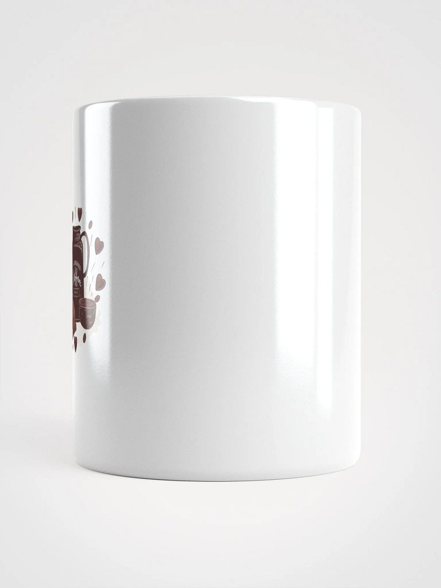 Loraine's Coffee House Brand Logo Glossy Mug product image (5)