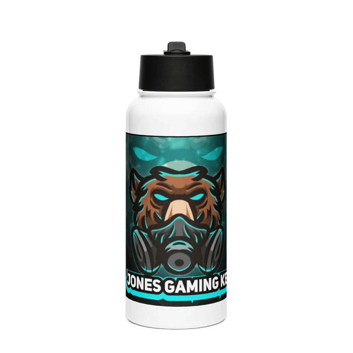 Stainless Steel Water Bottle with a Straw Lid product image (1)