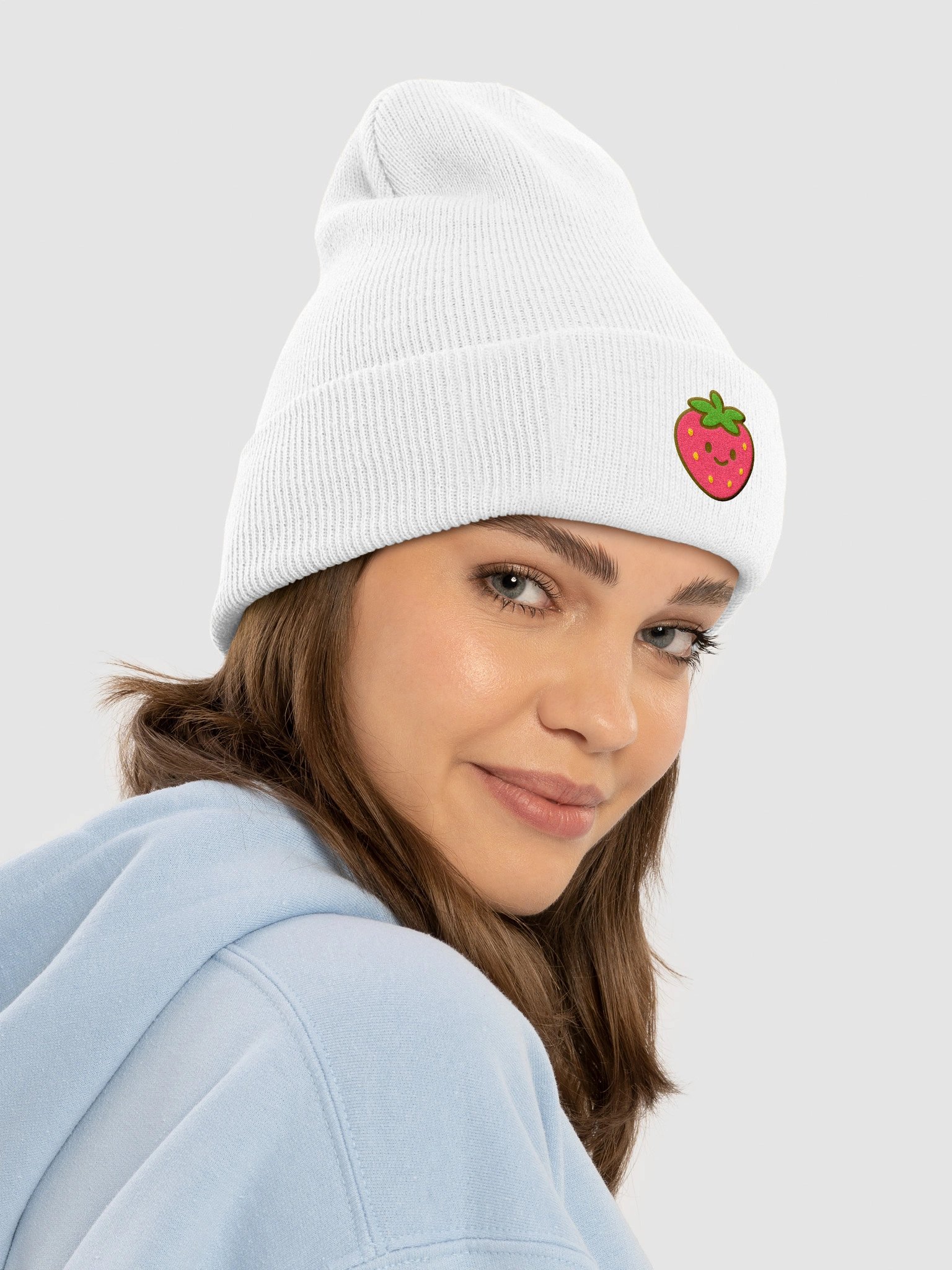 🍓 Cute Kawaii Strawberry Beanie product image (4)