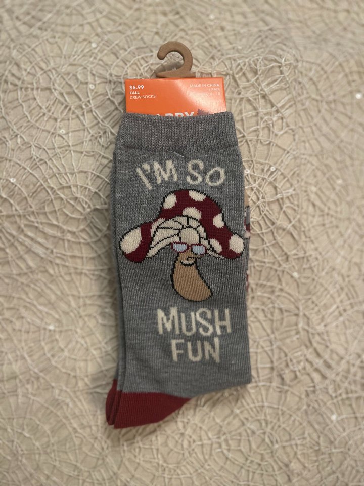 I’m So Mush Fun Crew Socks product image (1)