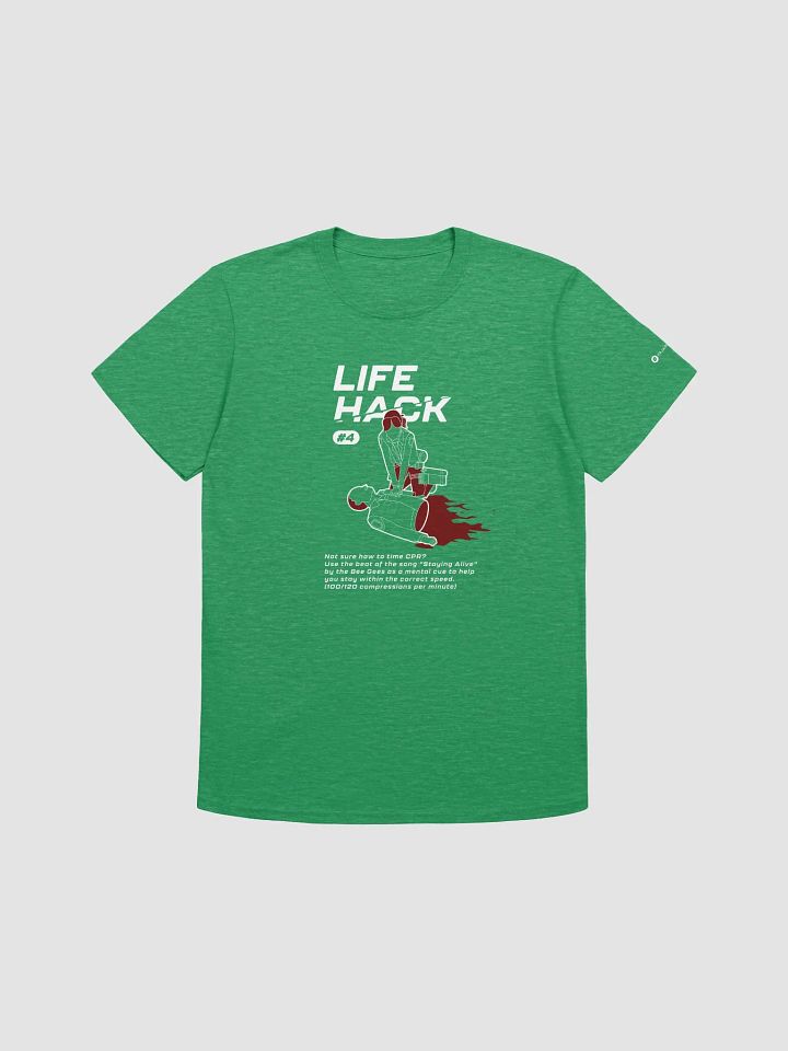Random Life Hack #4: Timing CPR - Unisex Tee product image (1)