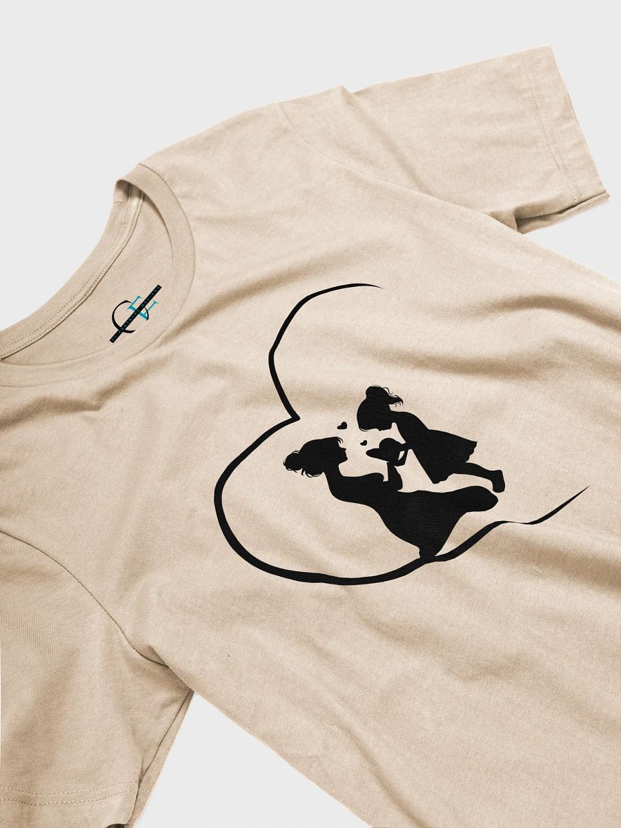 Mother & Daughter Silhouette Tee | Bella+Canvas Unisex Shirt | Limited Mother’s Day Edition product image (3)