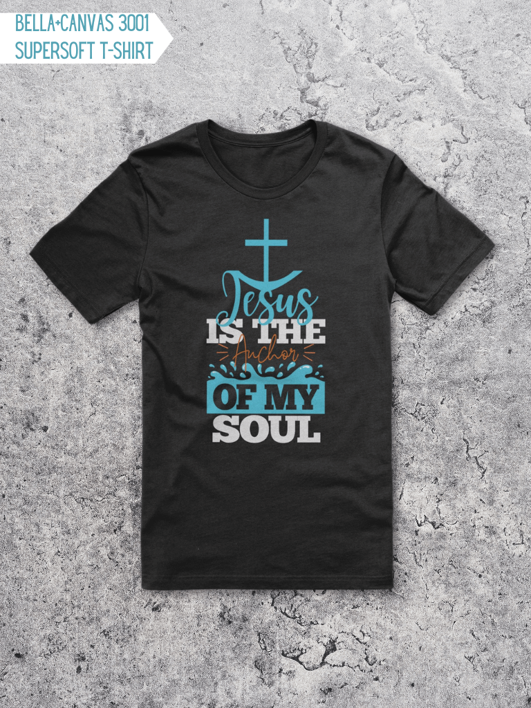 Jesus is the Anchor of my Soul T-shirt product image (1)