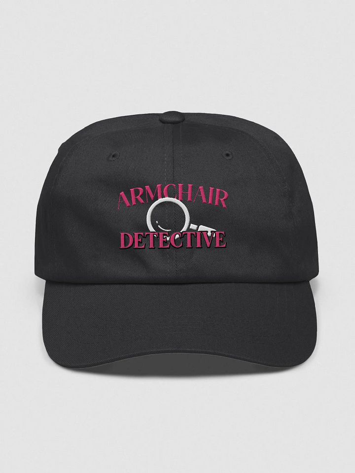 Armchair Detective Baseball Cap - Black product image (1)
