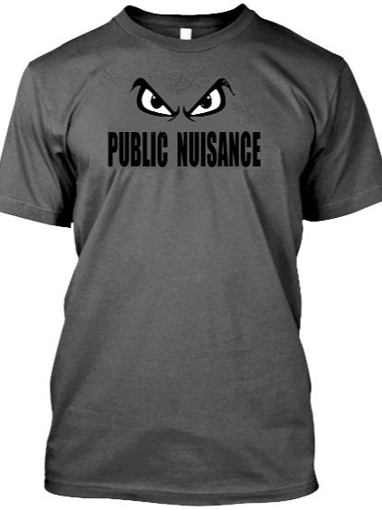 Public Nuisance Black Lettered Tee product image (1)