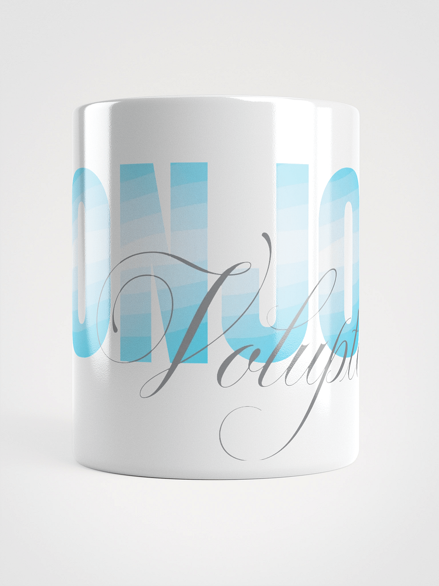 Mug Blanc Bonjour Volupté - Cadeau Mug Message Positif product image (5)