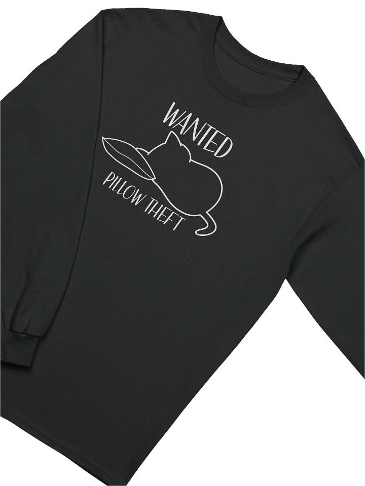 Wanted (Pillow Theft) - Unisex Adult Long Sleeve T-shirt product image (2)