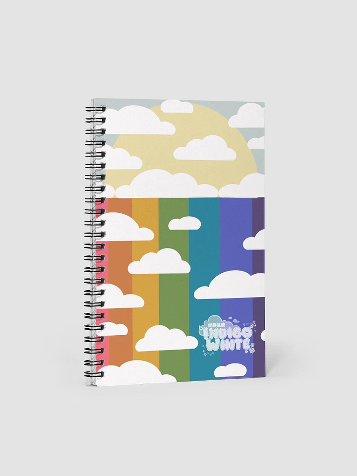 Rainbow Cloud Notebook product image (1)