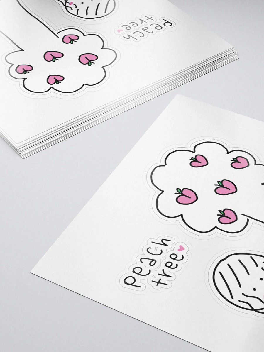 Peach Tree Sticker product image (5)