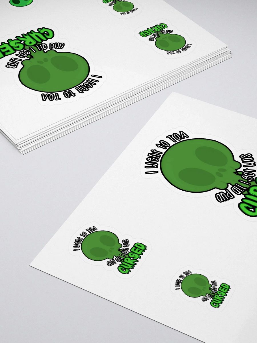 All I Got Was Cursed - Hunter - Sticker Sheet product image (4)