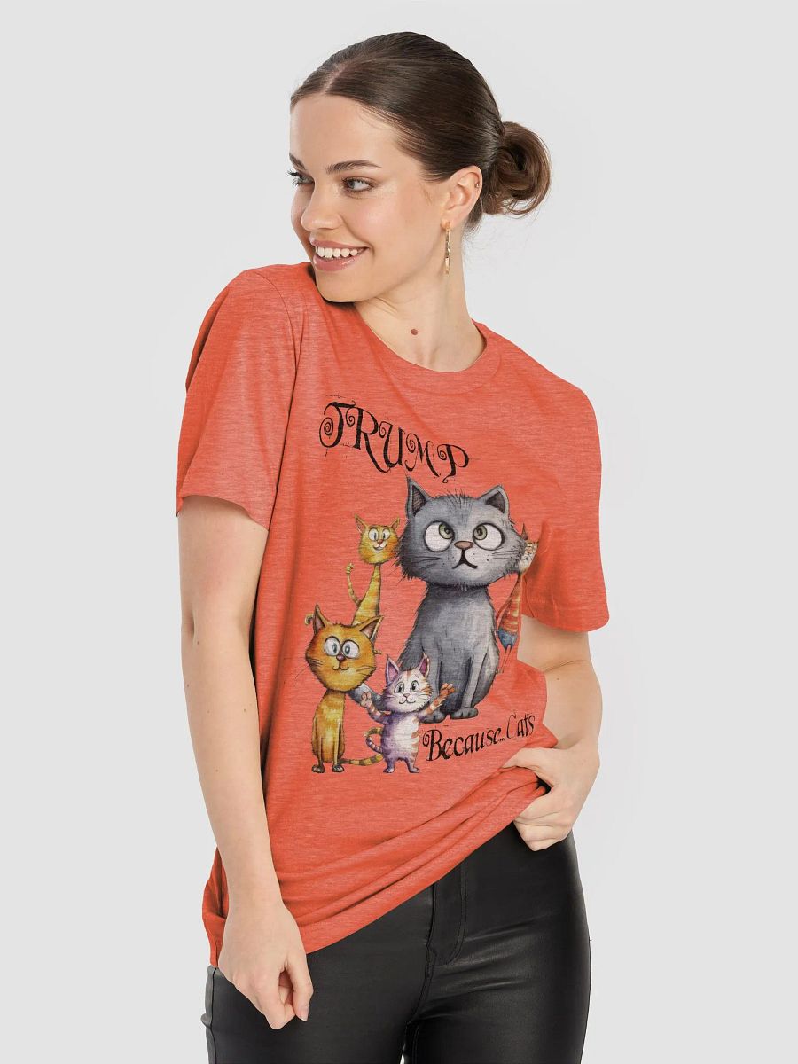 Trump...Because Cats T-Shirt product image (50)