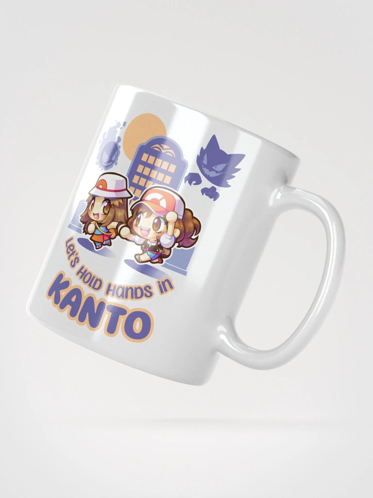Let's Hold Hands in K Girls - Mug (White) product image (3)