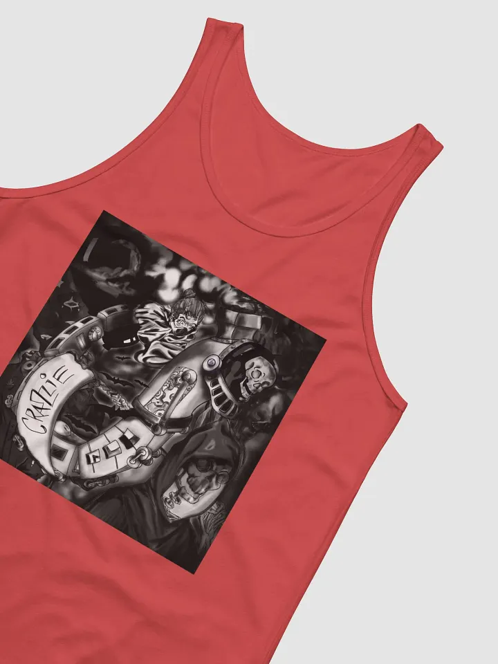 Crazzie Train Men's Tank Dark Edition product image (19)