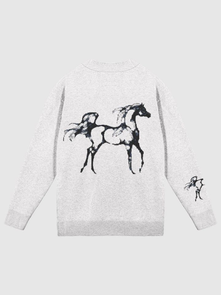 Buttoned Arabian Stallion Cardigan by Stacey product image (6)