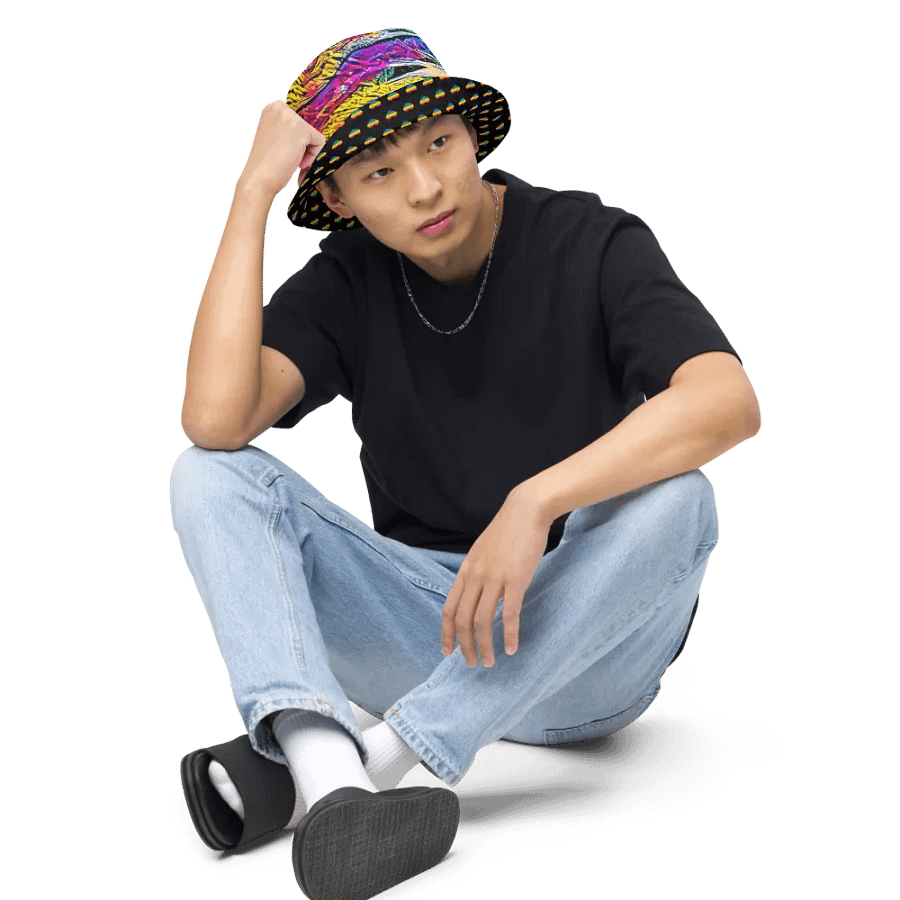 Reversible Rainbow Bucket Hat product image (6)