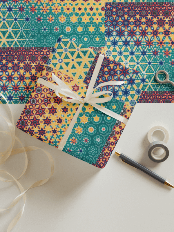 Wrapping Paper Colorful Set of 3 product image (5)