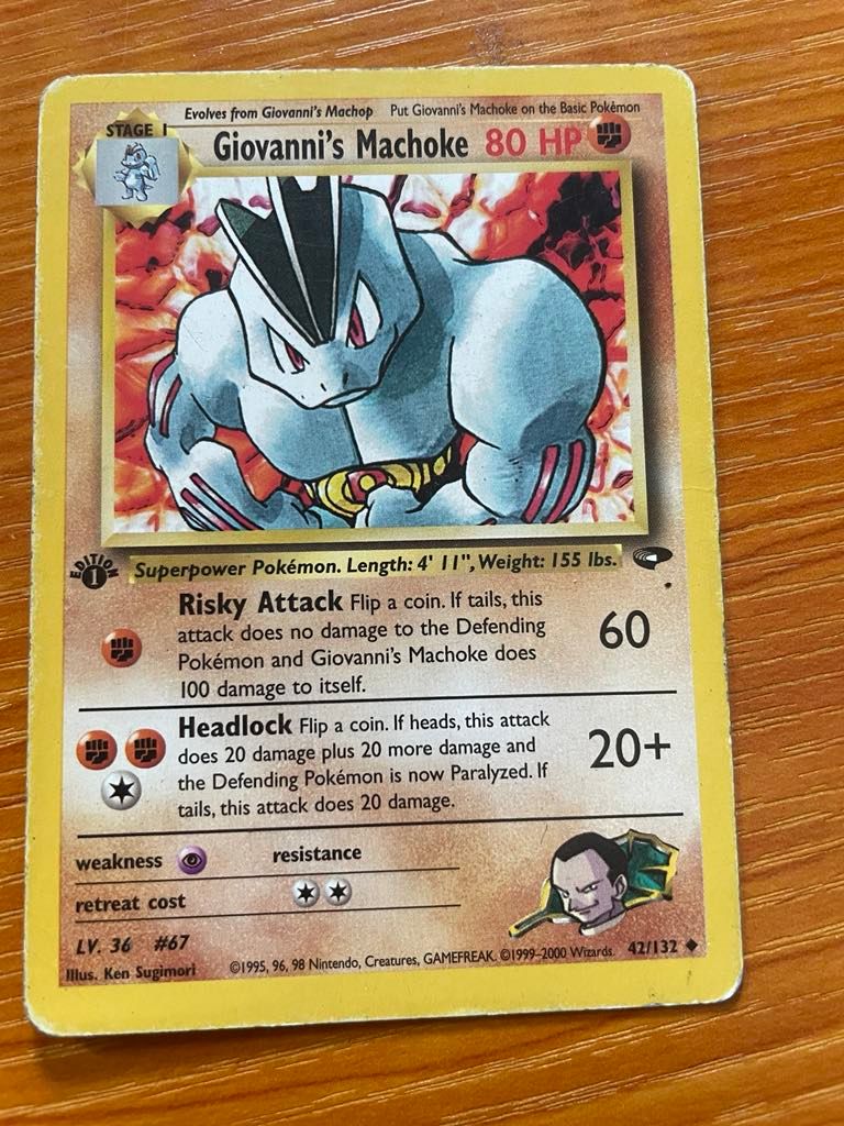 Giovanni's Machoke (GC 42) product image (1)