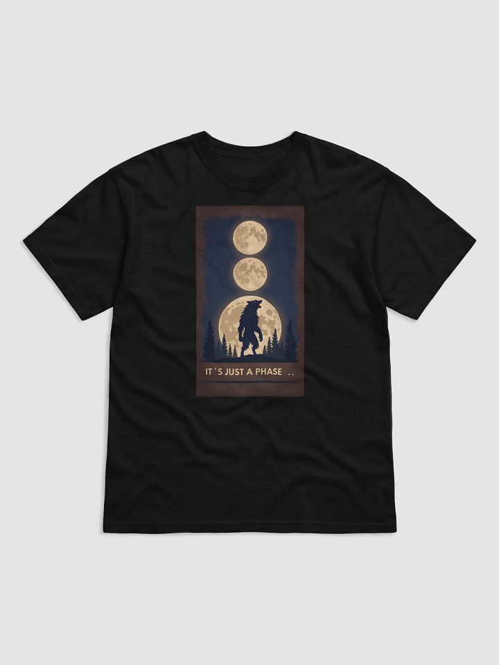 It's Just a Phase Werewolf Moon T-Shirt product image (1)
