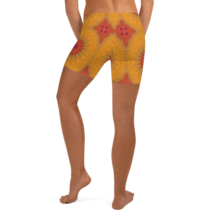 Orange Peel Biker Shorts product image (2)