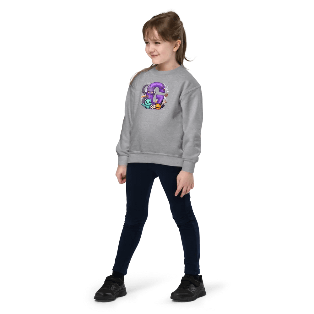Cute Halloween Monogram Letter G Sweatshirt product image (5)