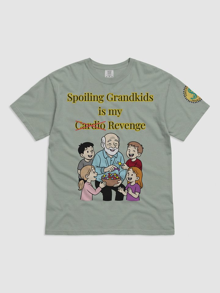 Spoiling Grandkids is my Cardio (Male) Comfort Colors Garment-Dyed Heavyweight T-Shirt Colors (4) product image (11)