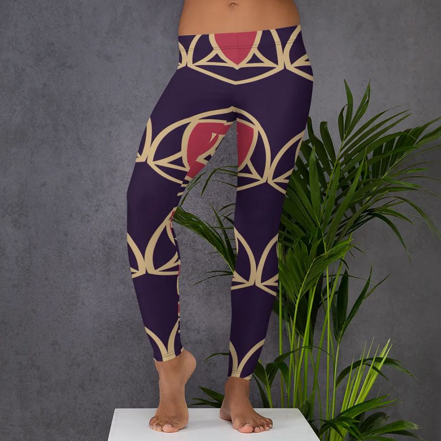 Golden Symmetry All-Over Leggings product image (5)