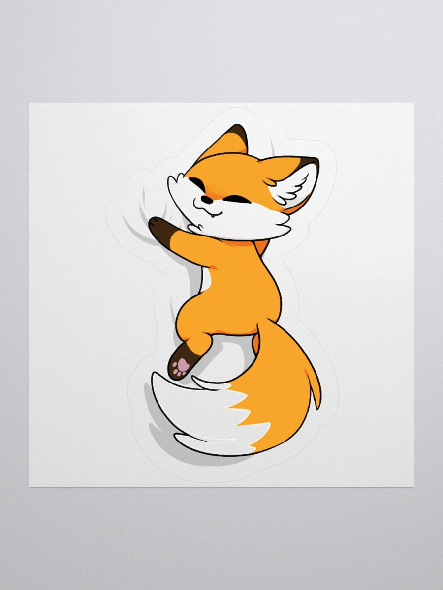 Cuddle Fox Sticker product image (1)