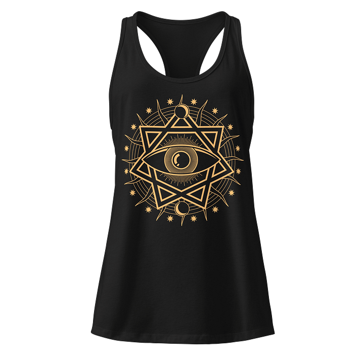 All-seeing eye within a Star of David - Tank product image (2)