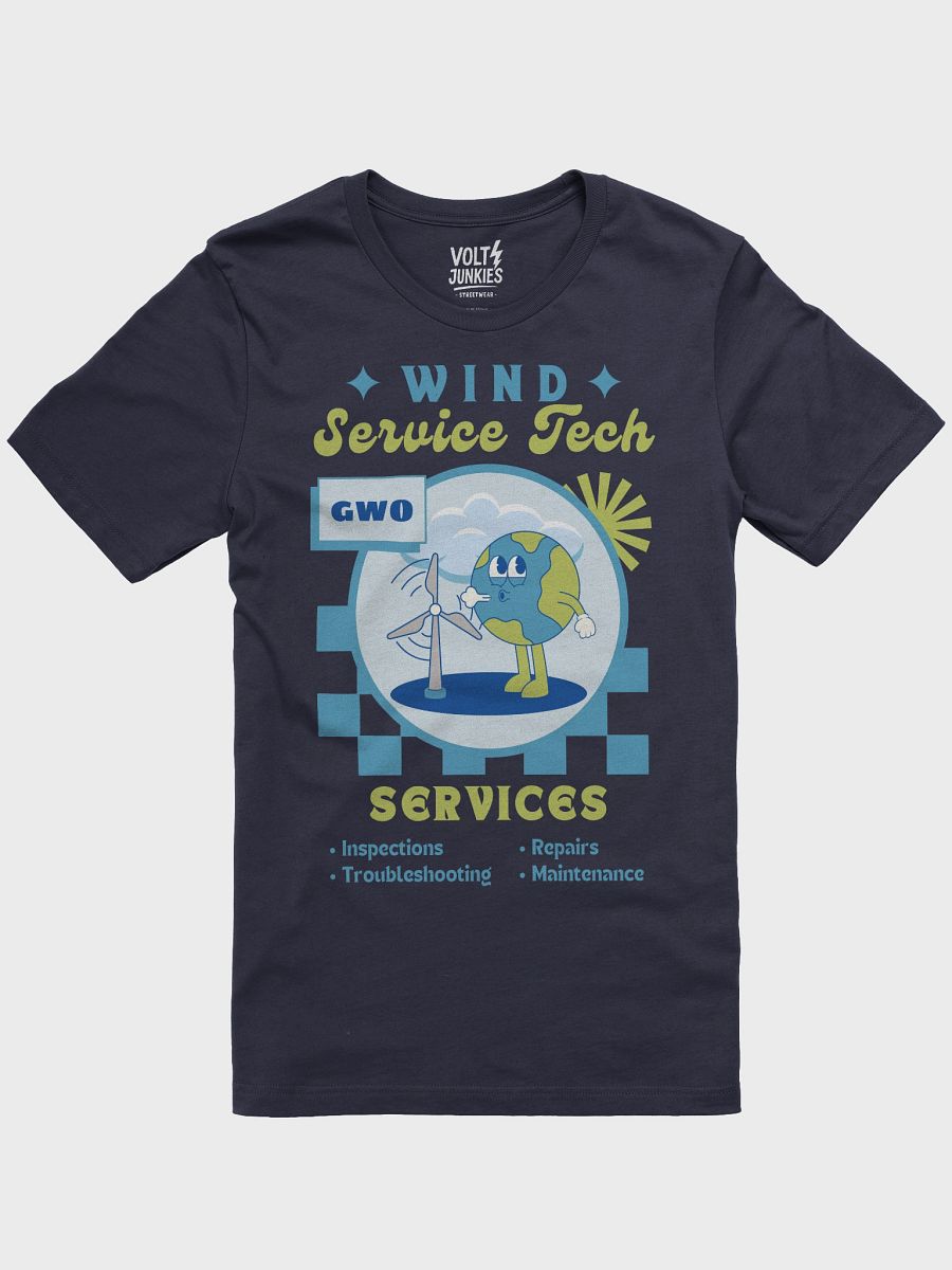 Retro Wind Services Tee product image (3)