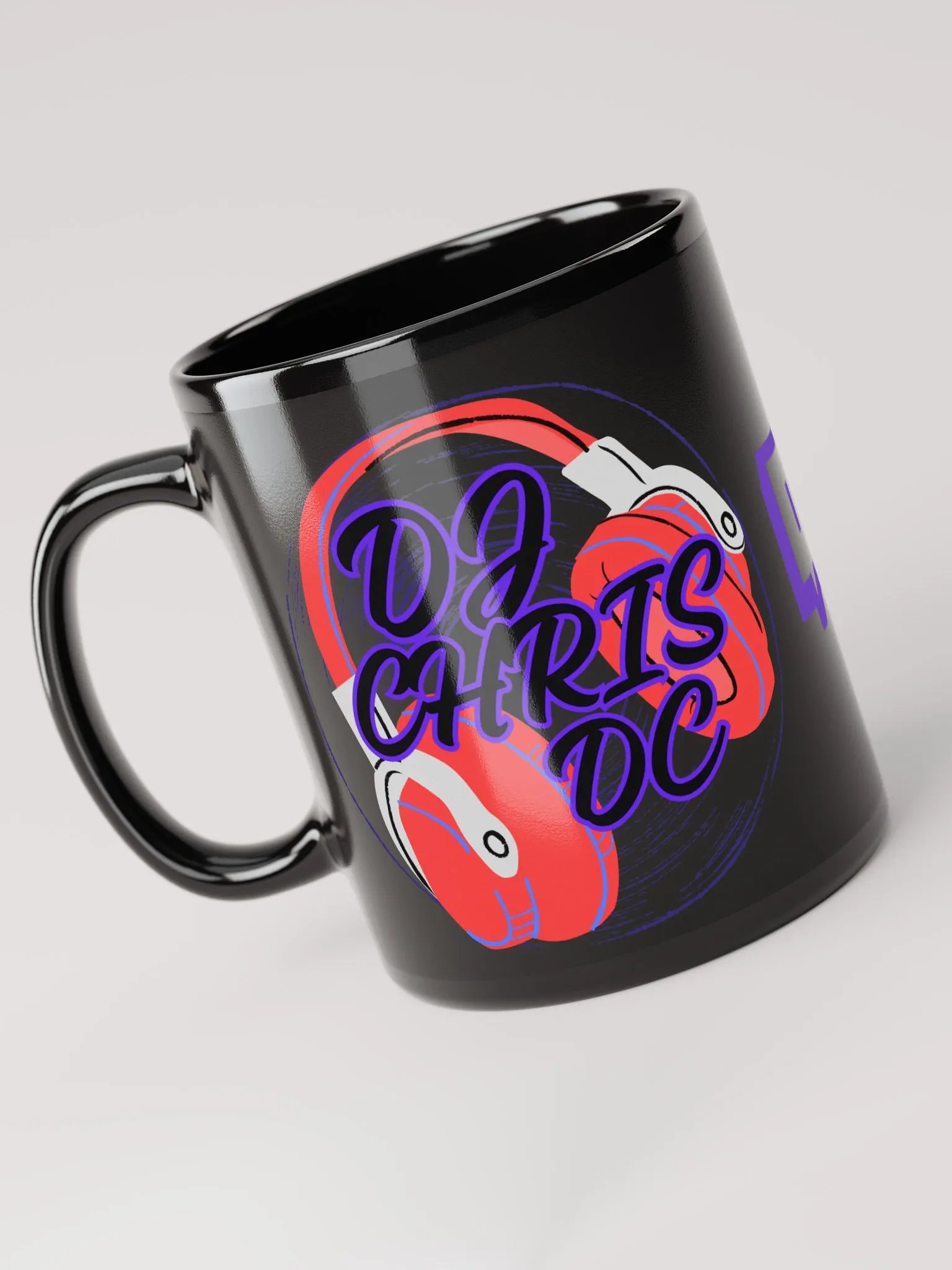 Black Mug With Red Graphic product image (3)