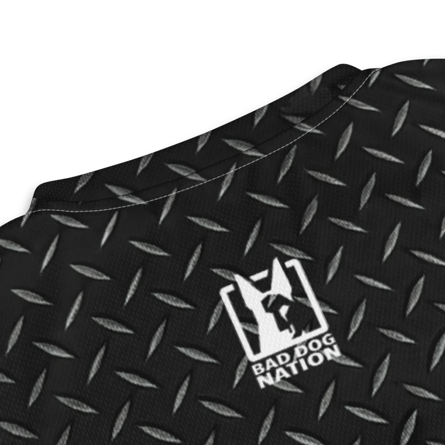 He Who Sweats More in Training Bleeds Less in Battle - Recycled unisex sports jersey product image (4)