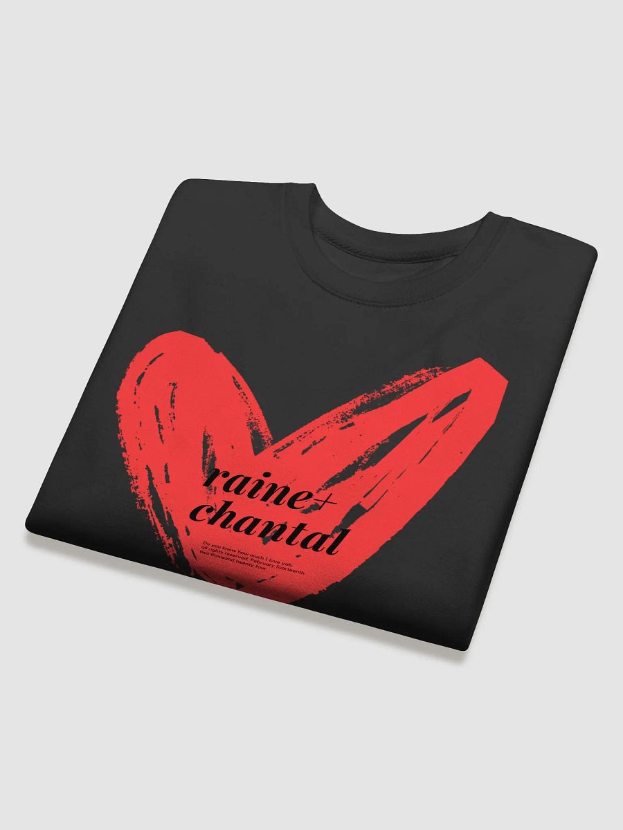 VDAY RAINE + CHANTAL HEART SWEATSHIRT product image (7)