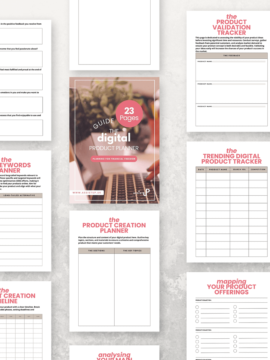 Digital Product Planner product image (4)