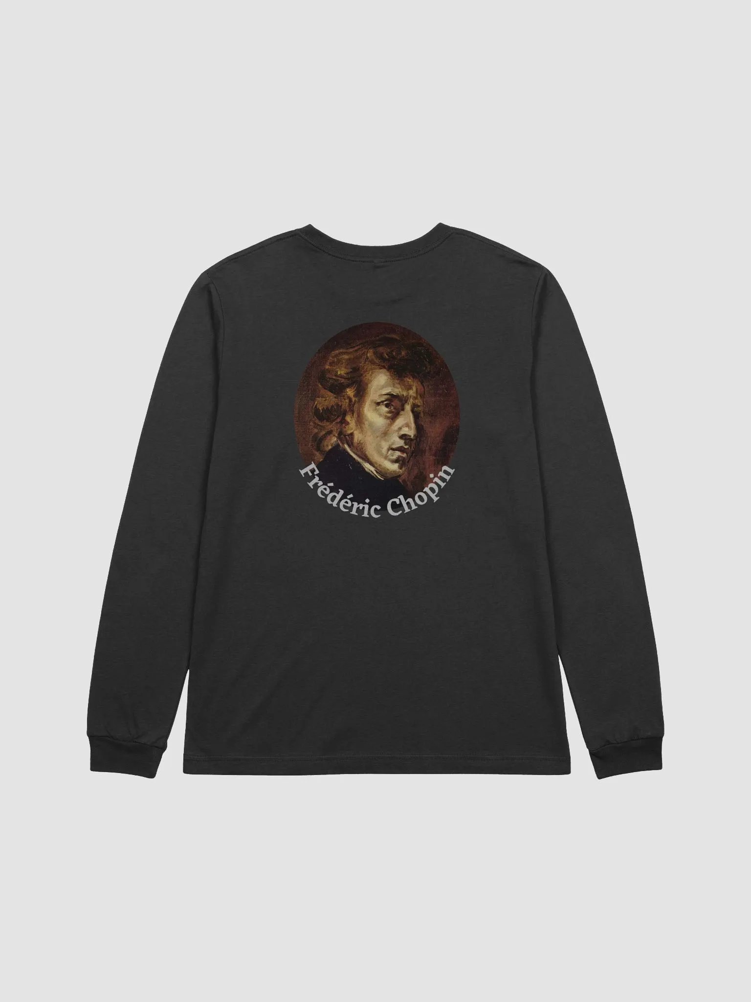 Frédéric Chopin - Classic Oil Painting | Longsleeve (Backprint) product image (6)
