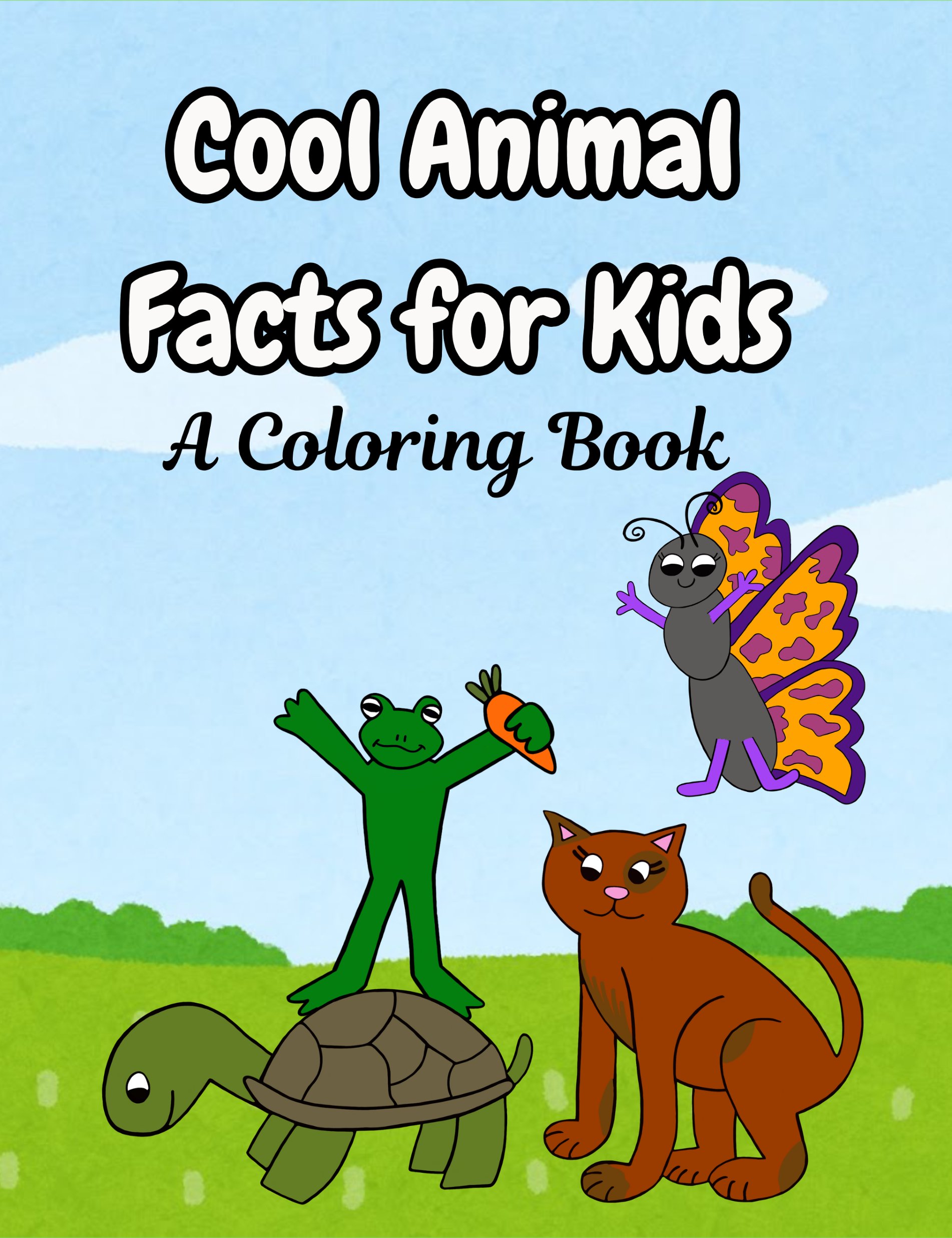 Cool Animal Facts for Kids ABCs Coloring Book product image (1)