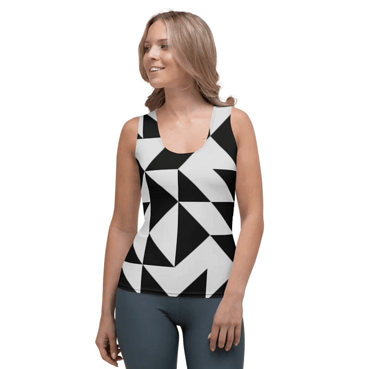 Abstract Geometric Symmetry Tank Top product image (1)