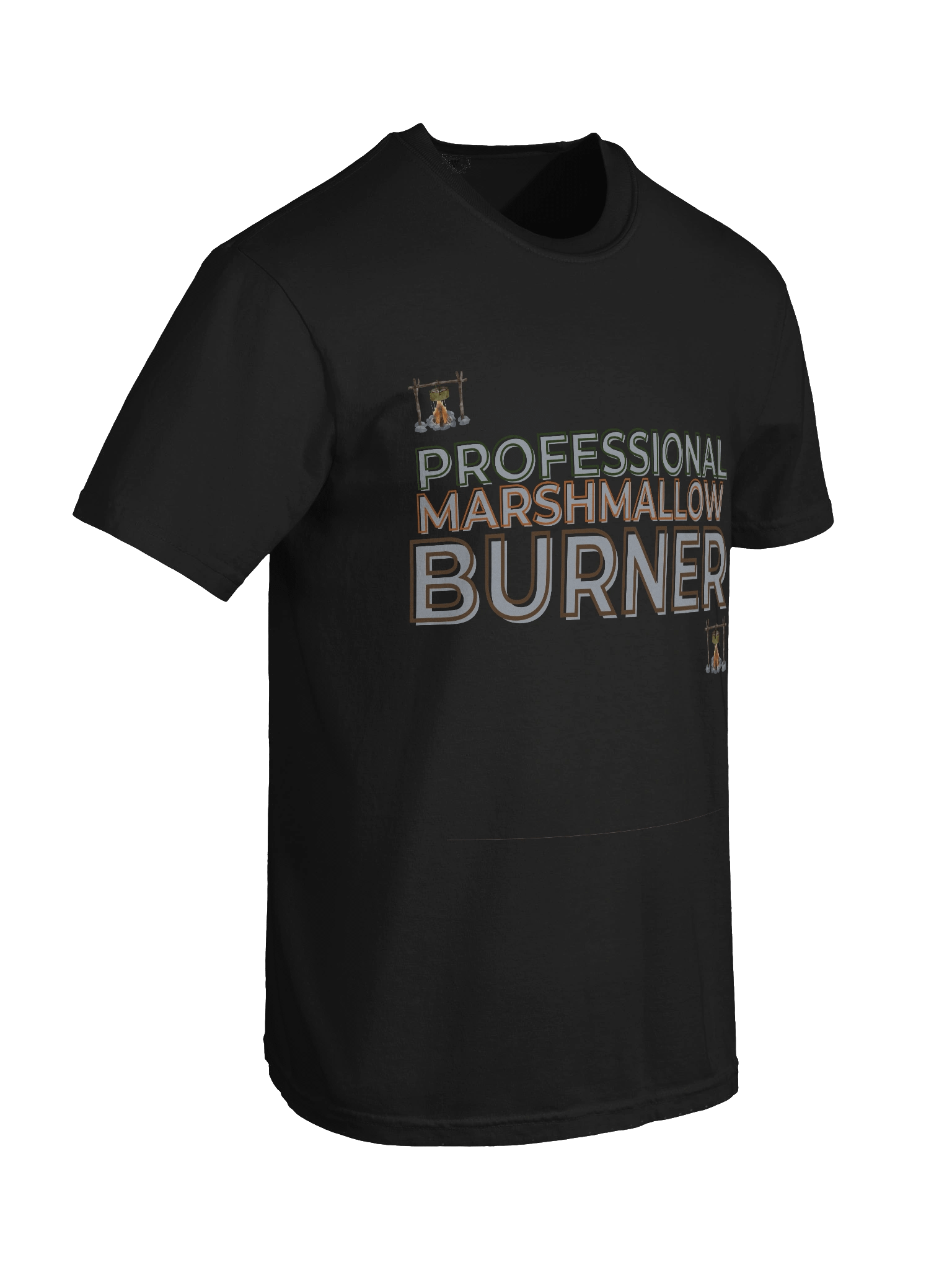 PROFESSIONAL MARSHMALLOW BURNER.” – FUNNY CAMPING TEE FOR S’MORES LOVERS product image (53)