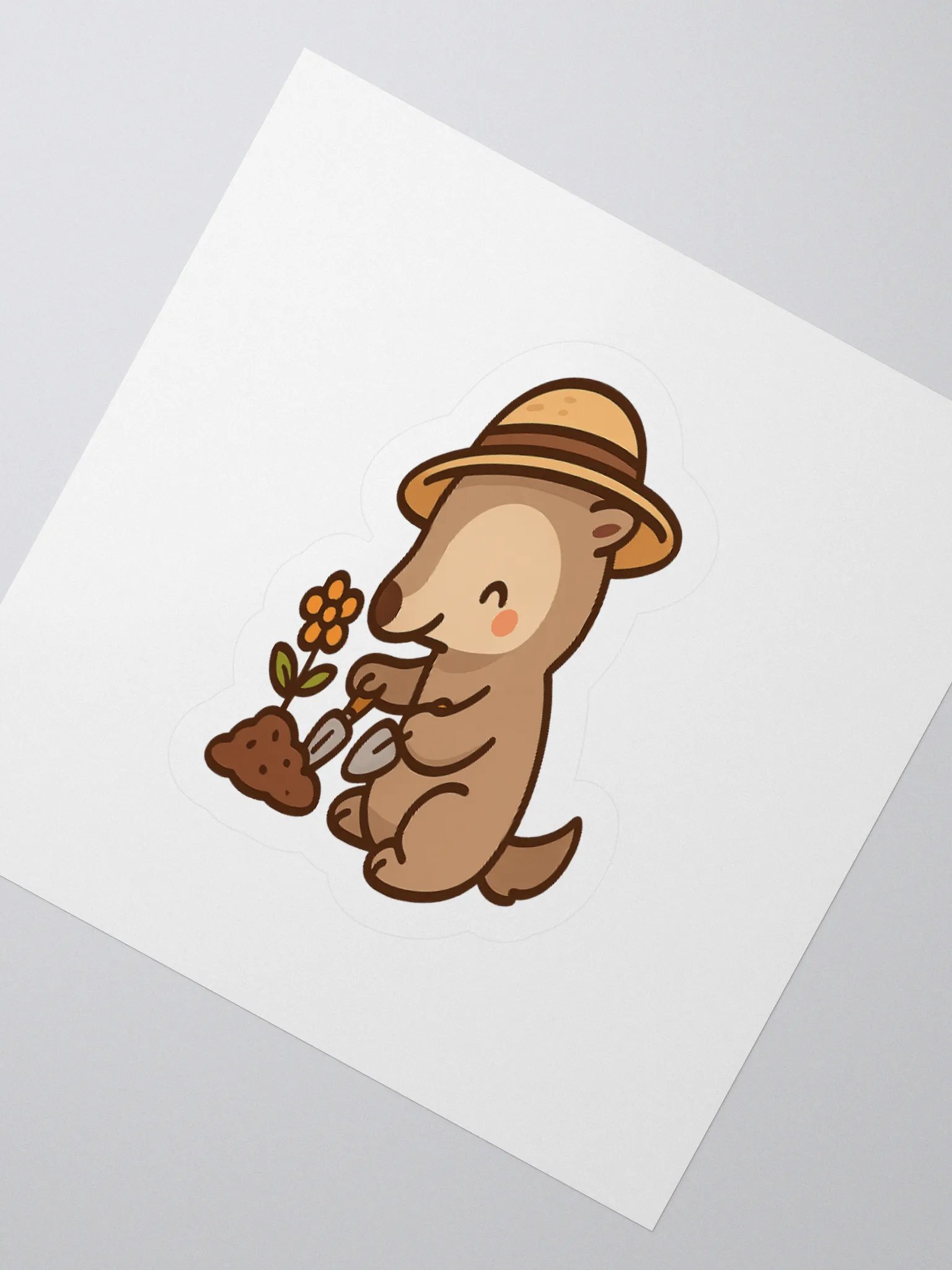 Garden Helper Anteater Sticker product image (5)