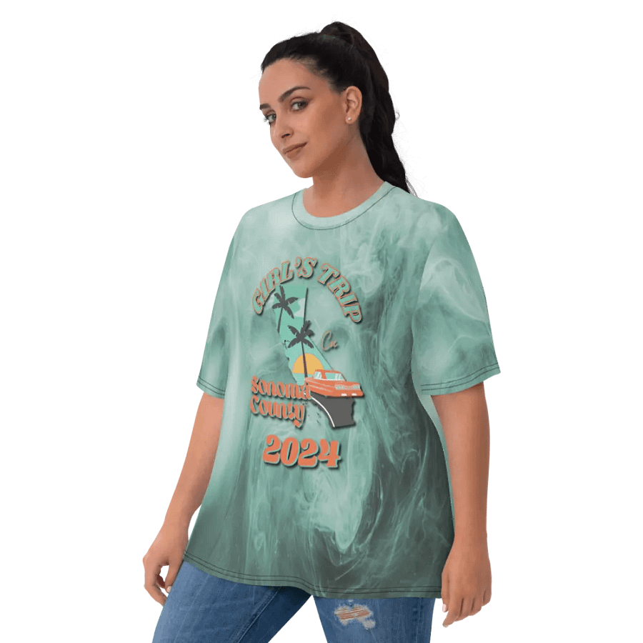 Girls Trip Sonoma County Ca 2024 All Over Print T-shirt product image (10)