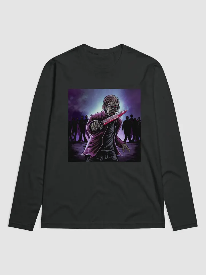 ZombieSlayer2948 Horror Edition Premium Fitted Long Sleeve Crew product image (1)