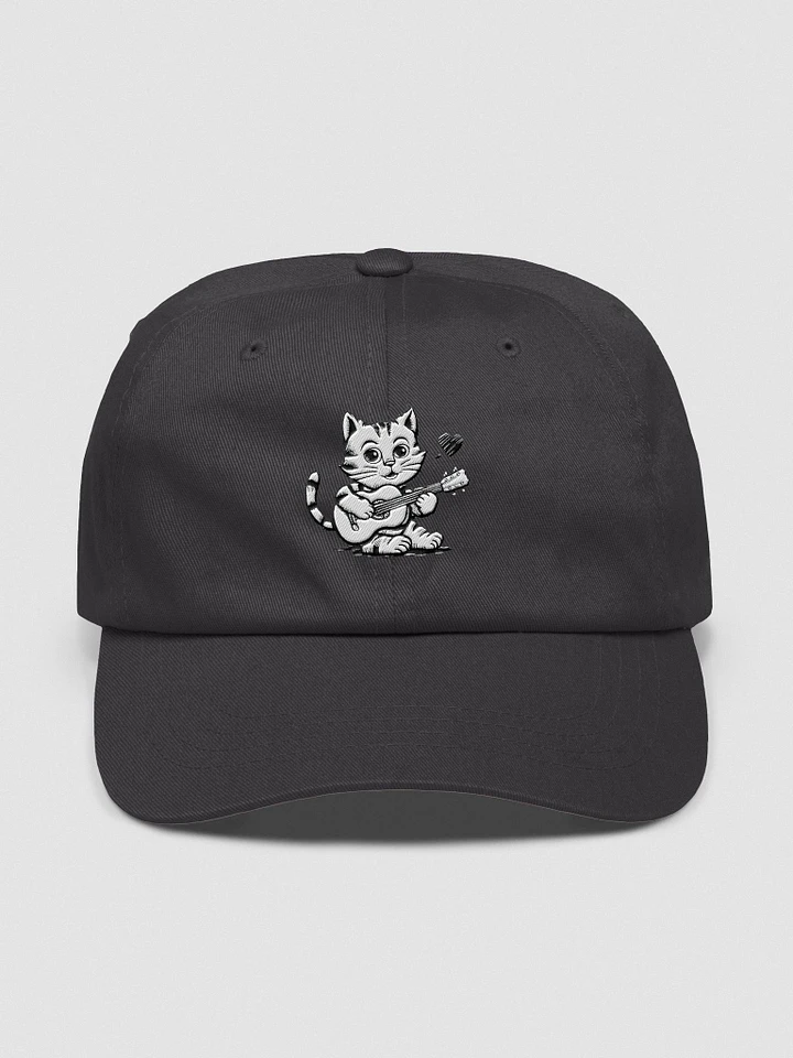 Musical Kitty Embroidered cap product image (5)