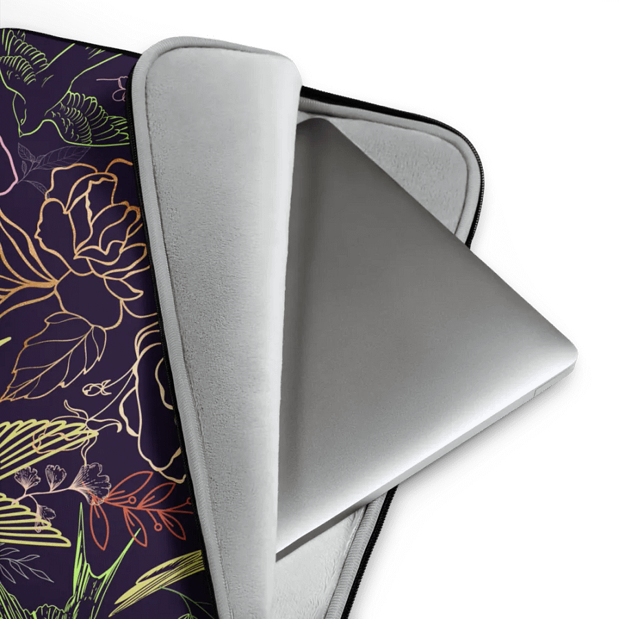 Botanical Sanctuary Laptop Sleeve product image (3)