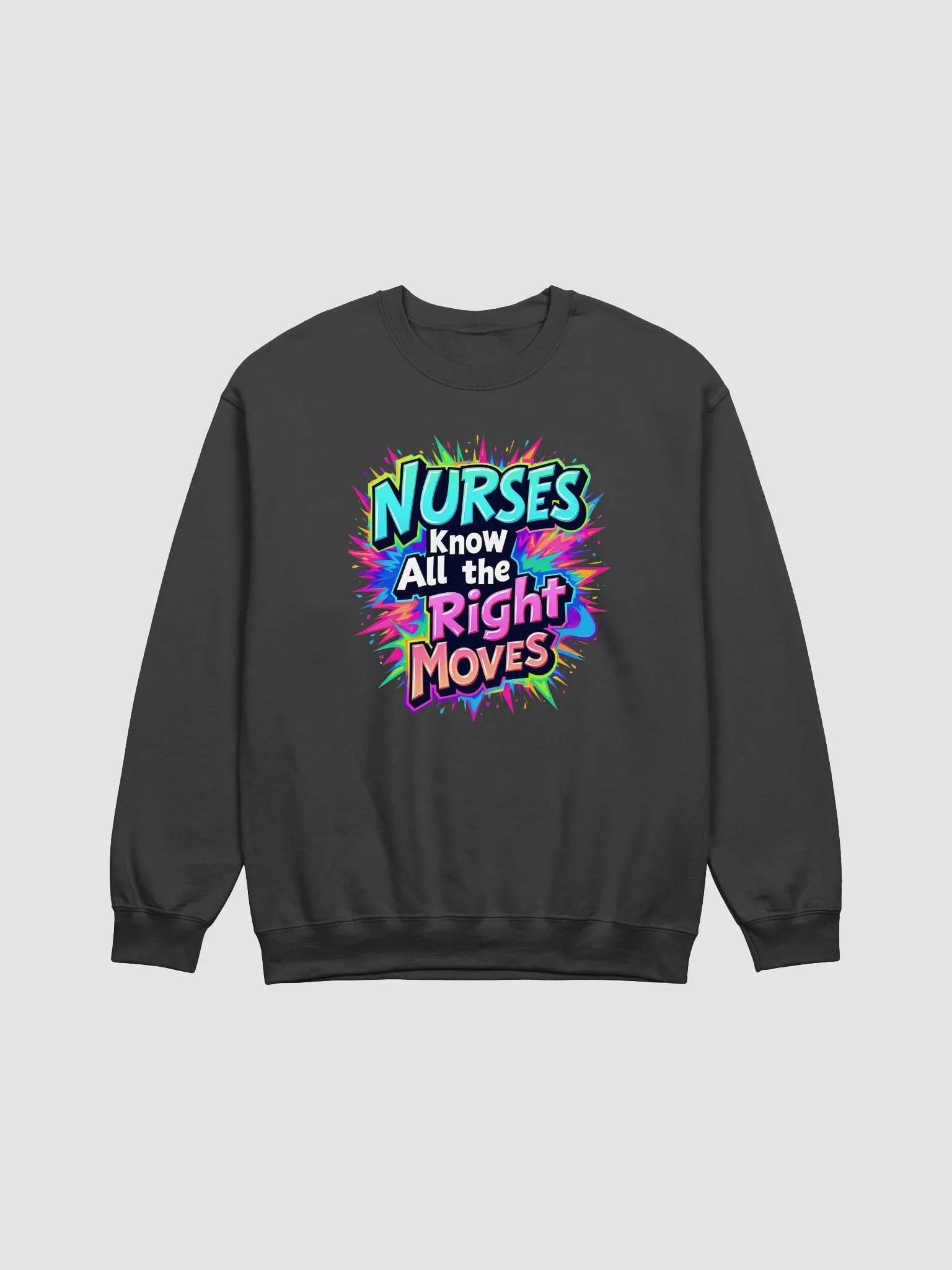 Vibrant Nurses Appreciation Crewneck product image (4)