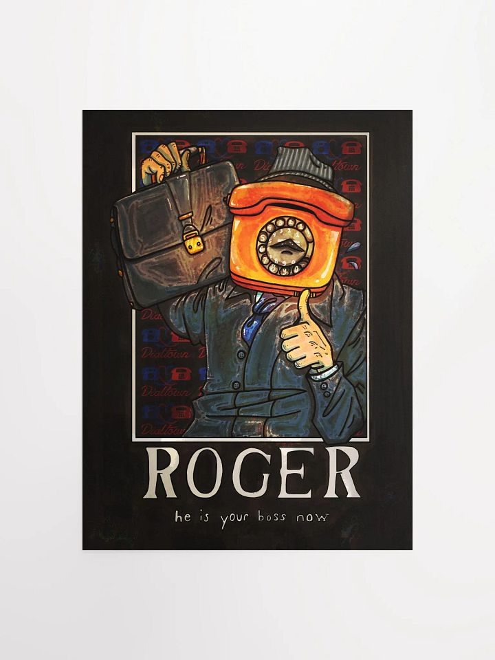 Roger Jones Poster product image (1)