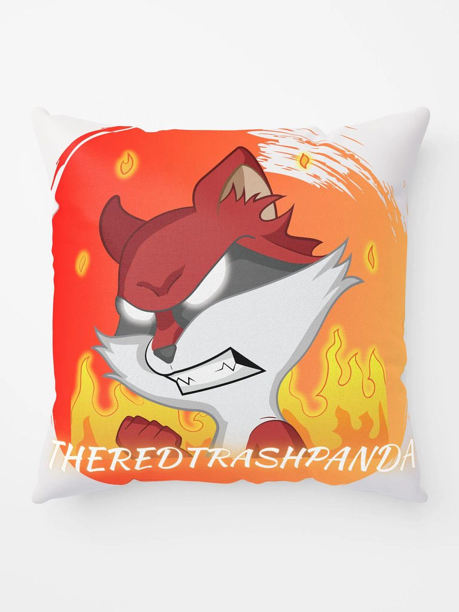 Red Trash Panda Rage Emote Pillow product image (5)