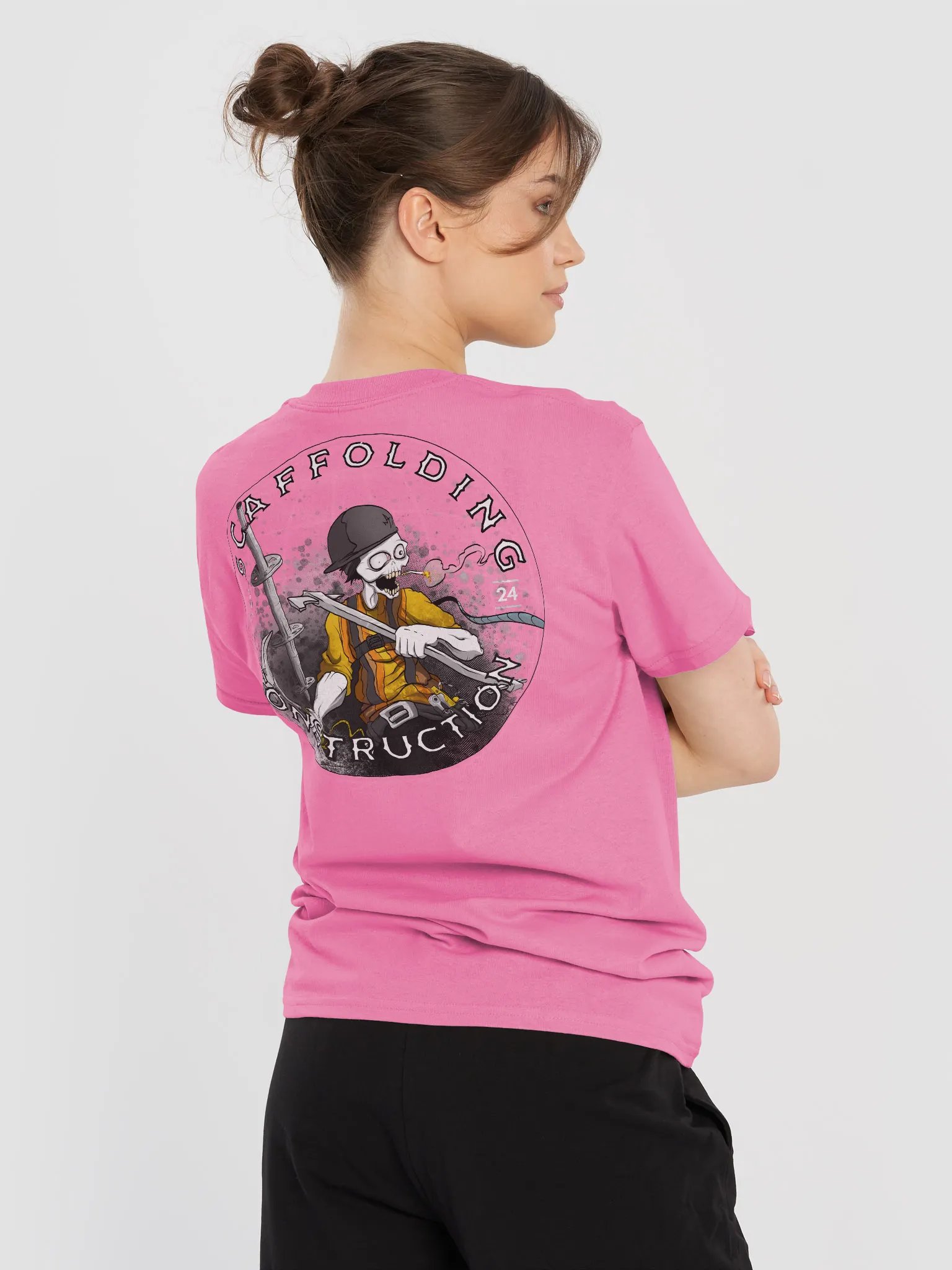 Scaffolder Heavy Weight Tee (backside) product image (26)